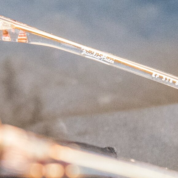 Vintage Emilio Pucci Eyeglasses - Yellow with Red Accents - Picture 5 of 5